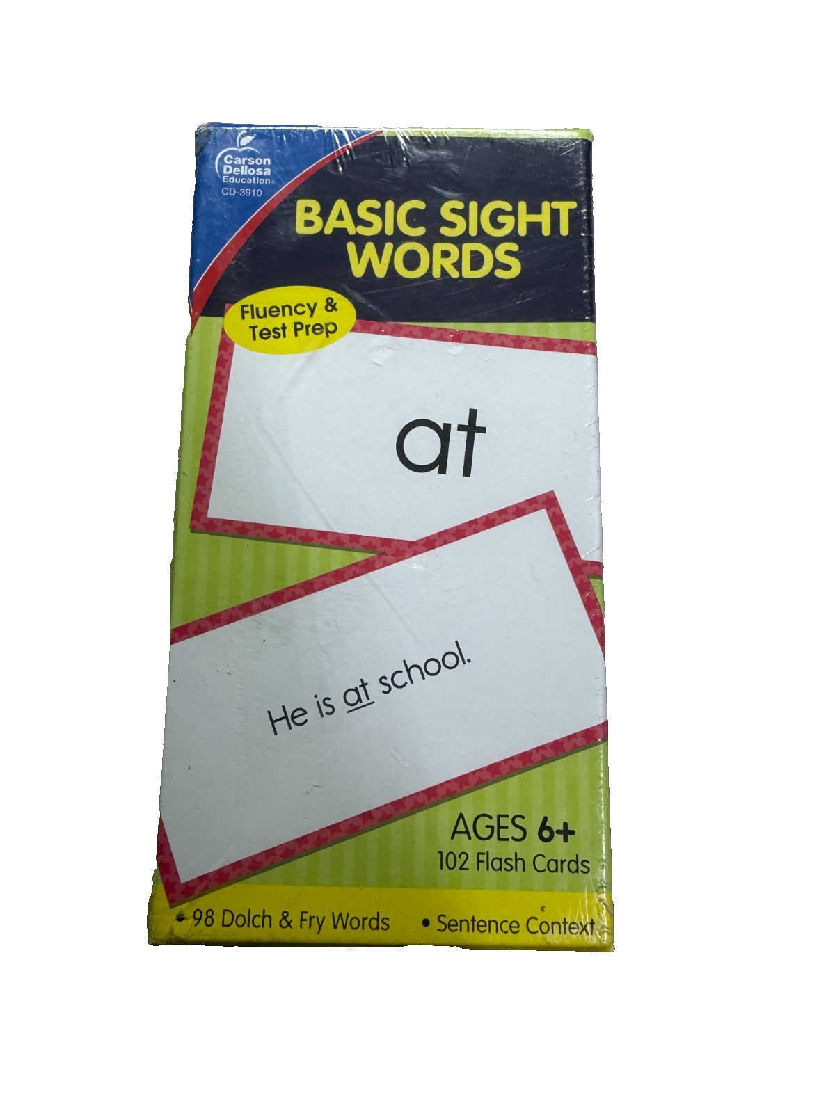 Basic Sight Words Flash Cards NEW & Sealed