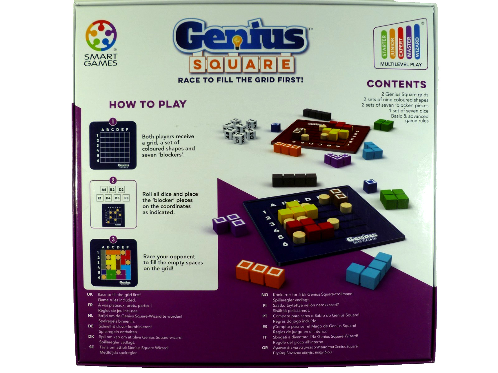 New! The Genius Square STEM Puzzle Educational Game of the Year 2023 Educational