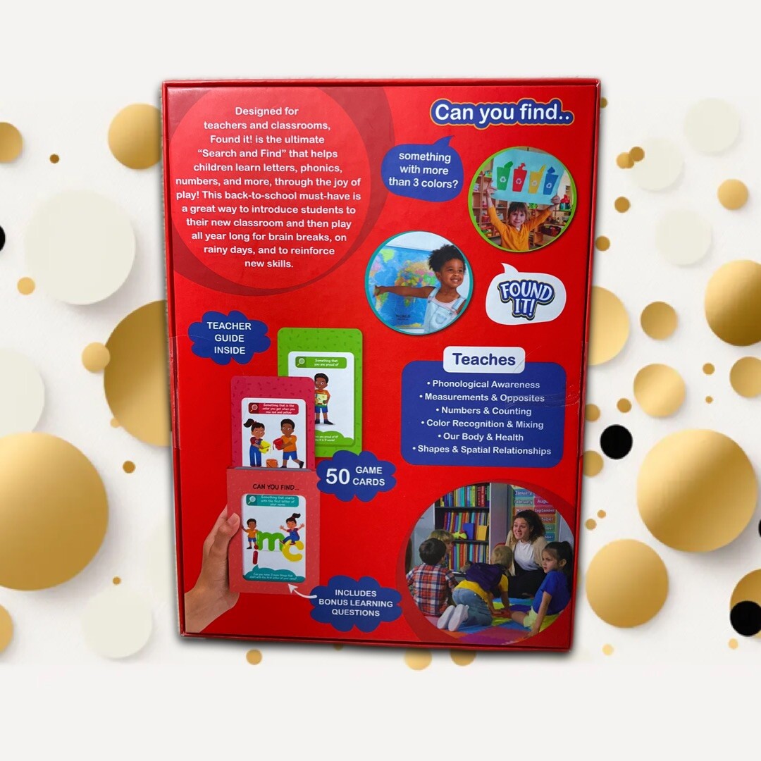 Skillmatics: The Smart Scavenger Hunt Found It In The Classroom – Ages 4-7 Years