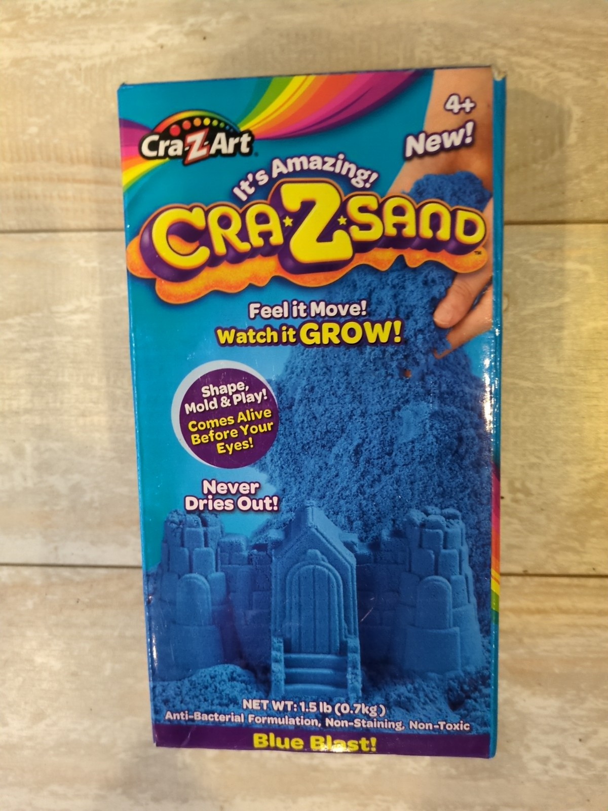 Cra-Z-Sand 1.5 lb Box – Blue Blast!