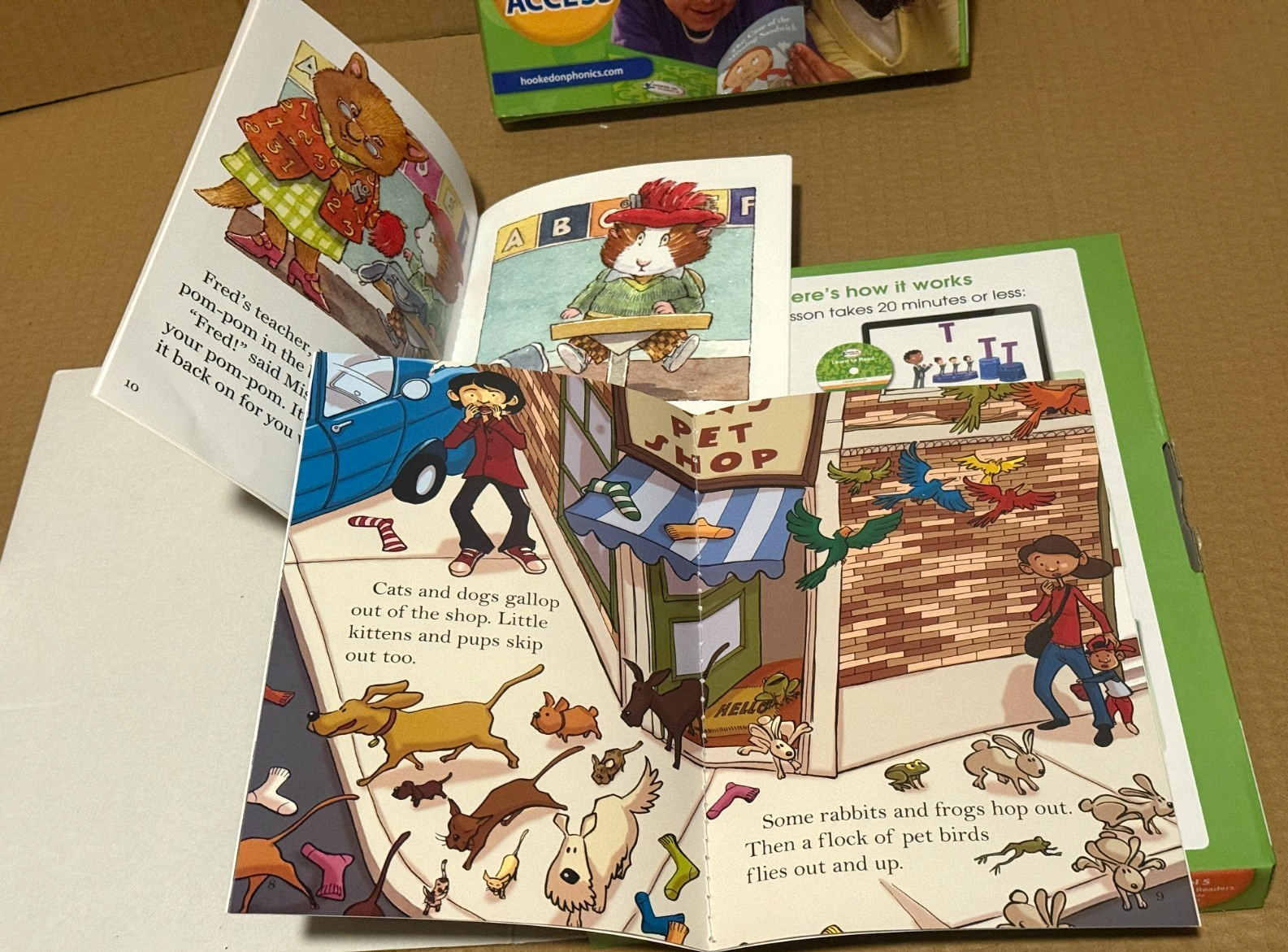 Hooked on Phonics Learn to Read Level 5 and 6 Ages 6 to 7
