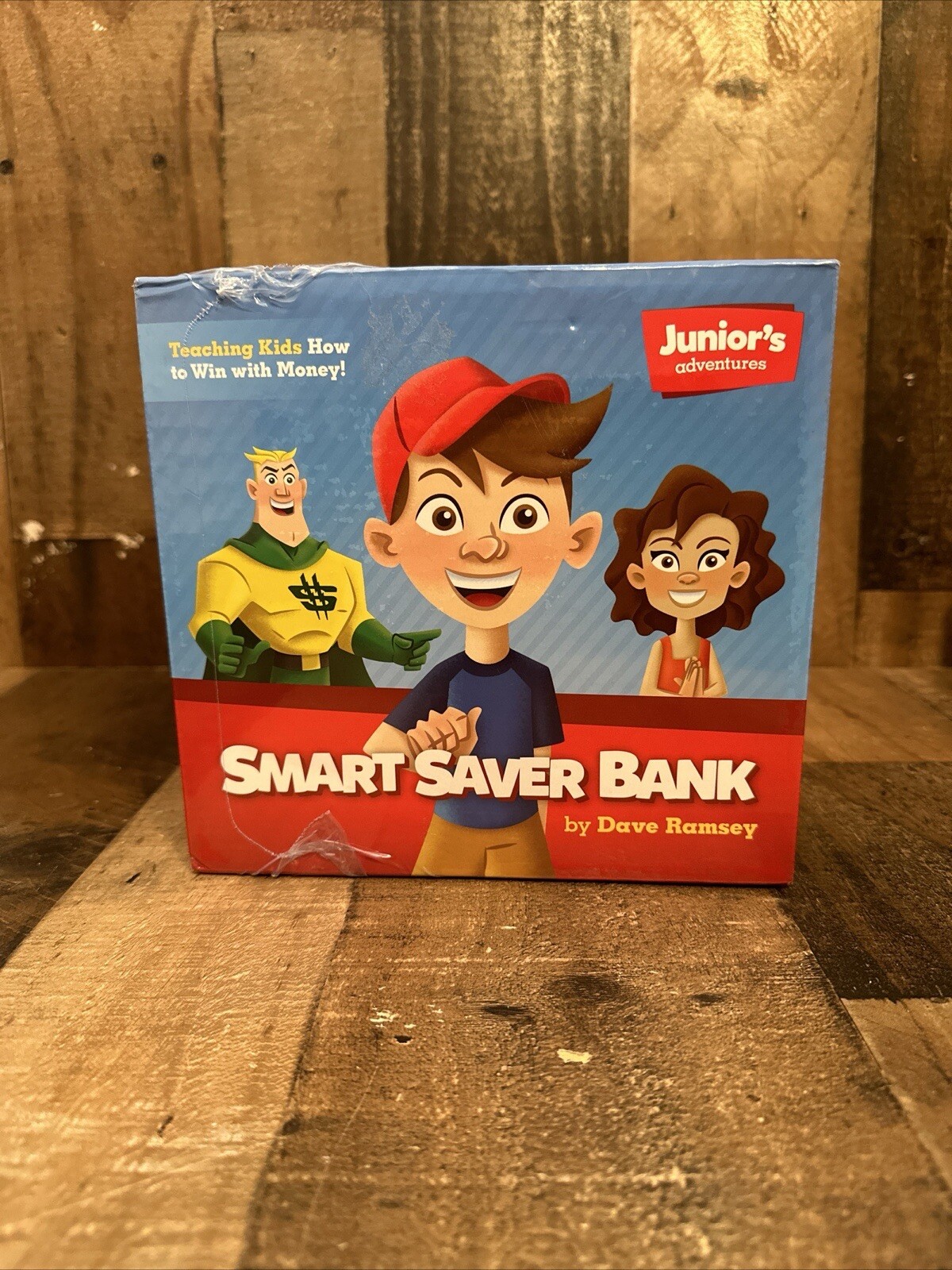 Dave Ramsey: Junior’s Adventures Smart Saver Bank NEW Sealed Spend Save Give