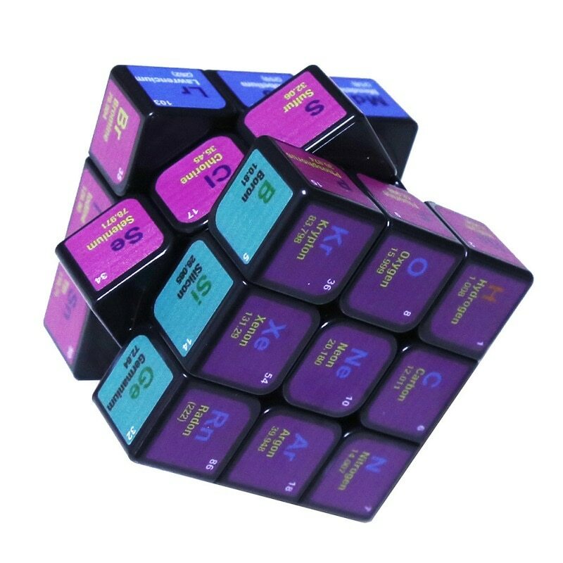 Fancy Magic Cube UV Print Chemistry Learning Tool Speed Cubes Speed Cubes