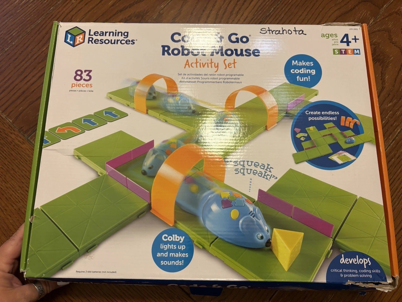 Learning Resources Code and Go Robot Mouse Activity Set – 83 Piece
