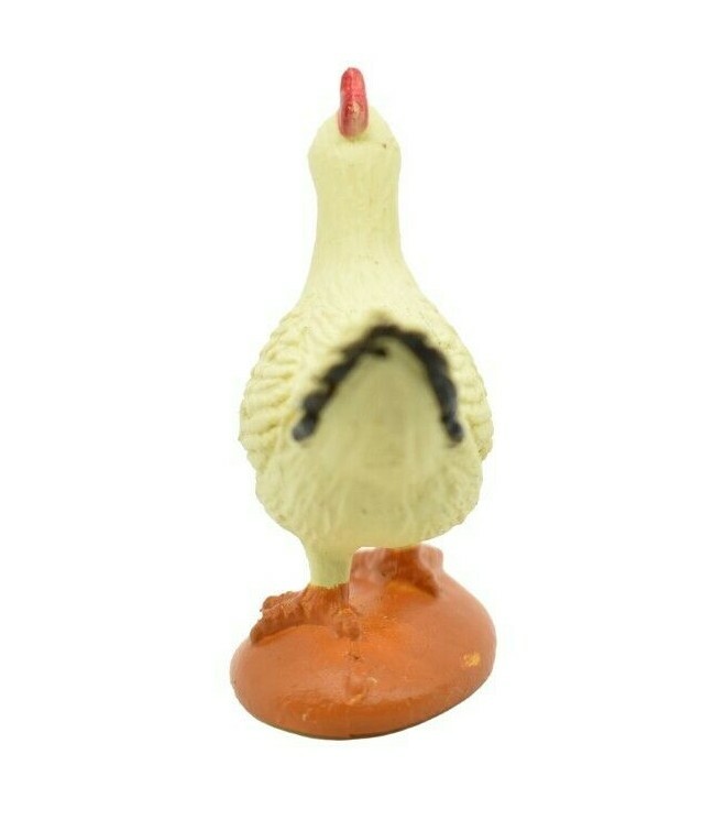 Chicken, Rooster Realistic Toy Model Plastic Replica Barn Farm Animal, 2″