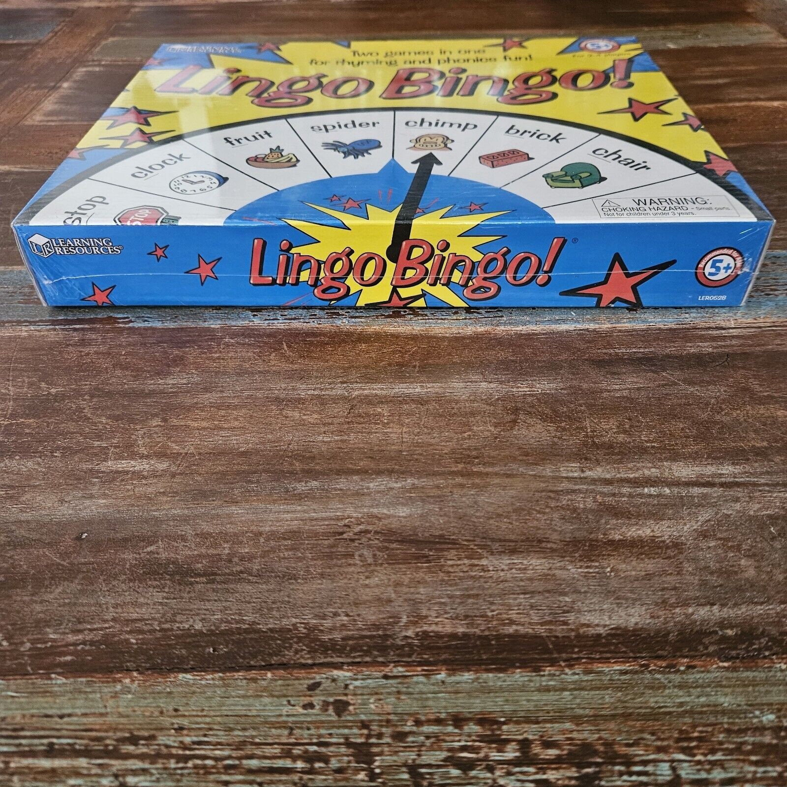Lingo Bingo Language Board Game Two Games For Rhyming & Phonics