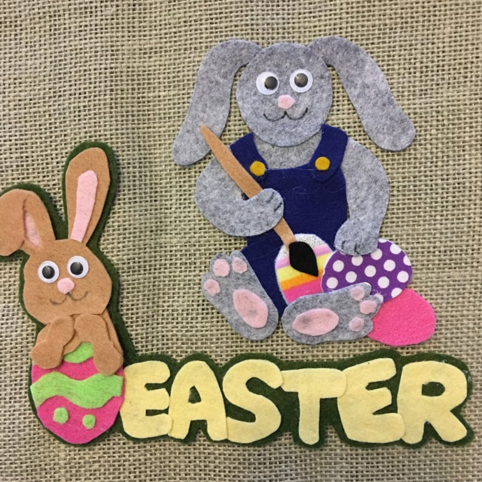 Easter Fun Felt Set | Springtime Play for Felt Boards
