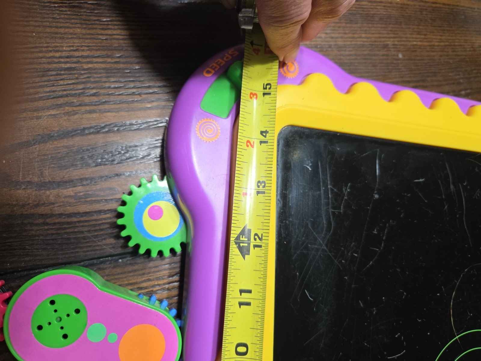 Rare WORKS 1997 TOMY Gearation Magnetic Gears Set Seen On Baby Einstein Neat!!