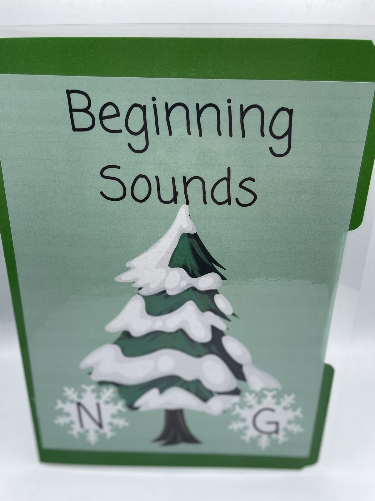 Beginning Sounds File Folder Games 10 Letters Reading Educational Phonics