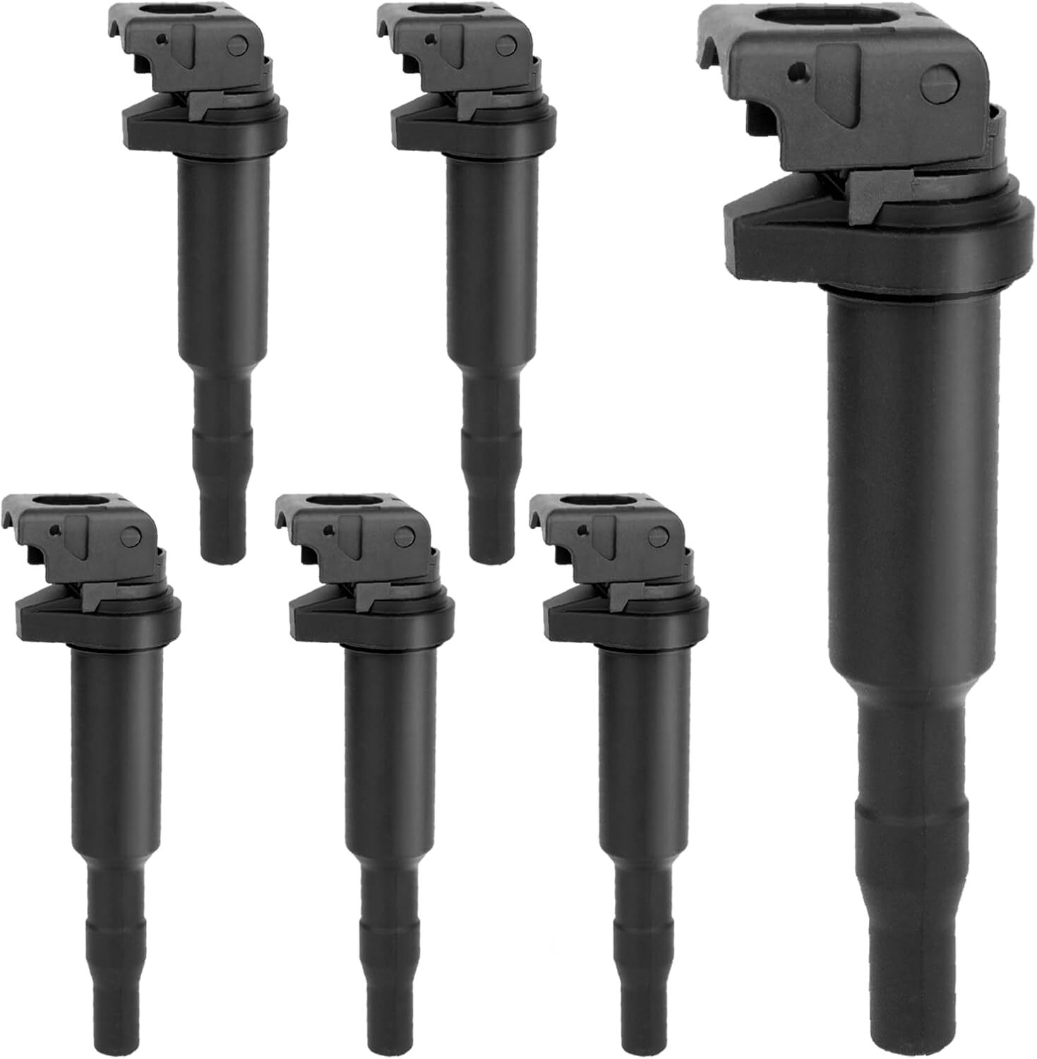 Set of 6, UF592 Ignition Coil Pack Compatible with BMW 128i 135i 335i 325i 328i