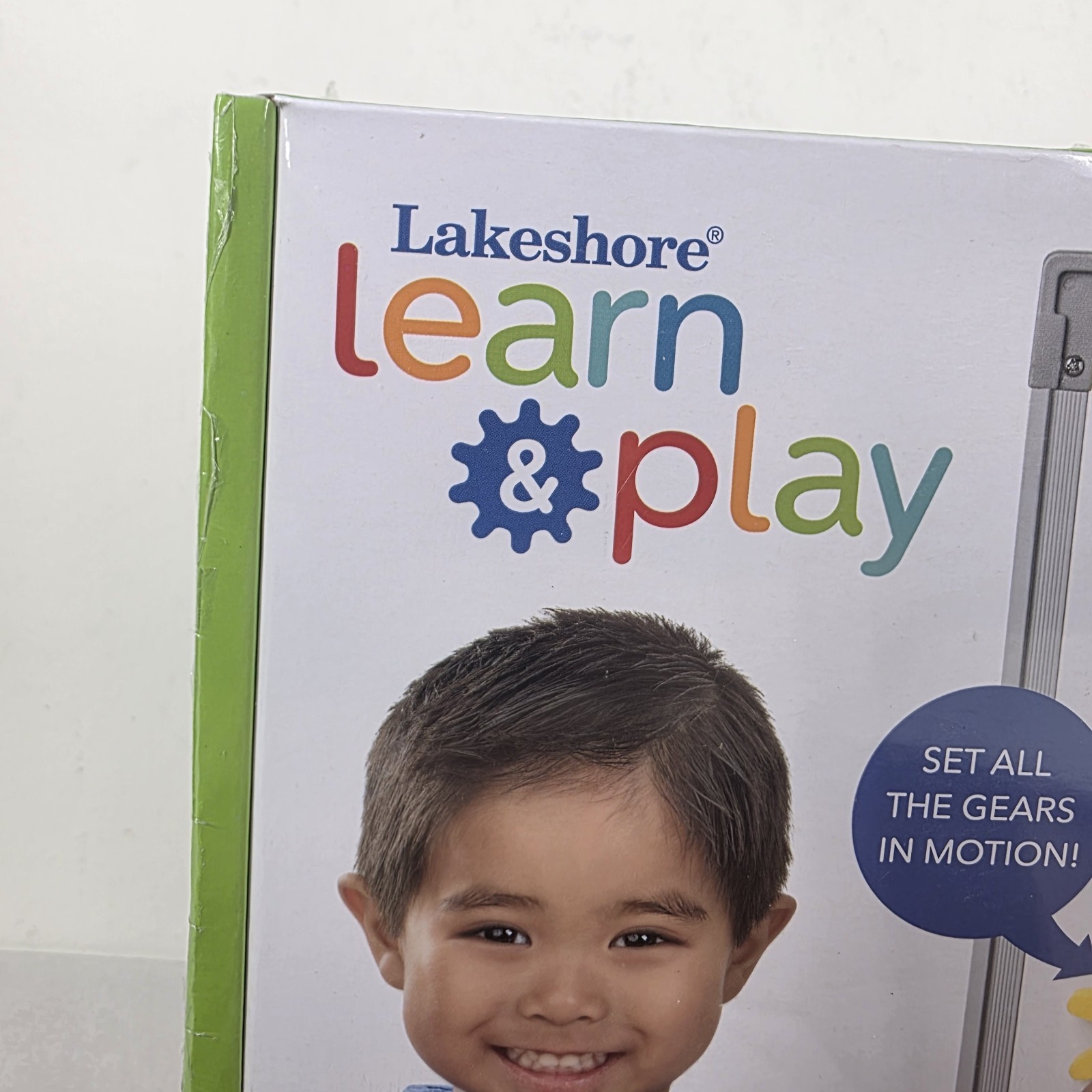 Lakeshore Turn & Learn Magnetic Gears Multicolor 22-Piece Set DD939 New Sealed