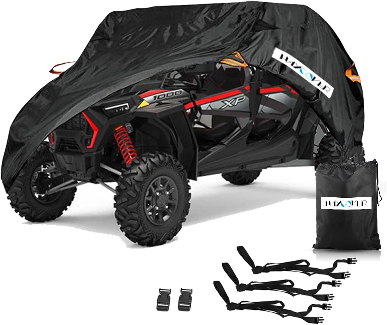UTV Cover, Waterproof All Weather Sun-UV Snow Protector Universal for Polaris