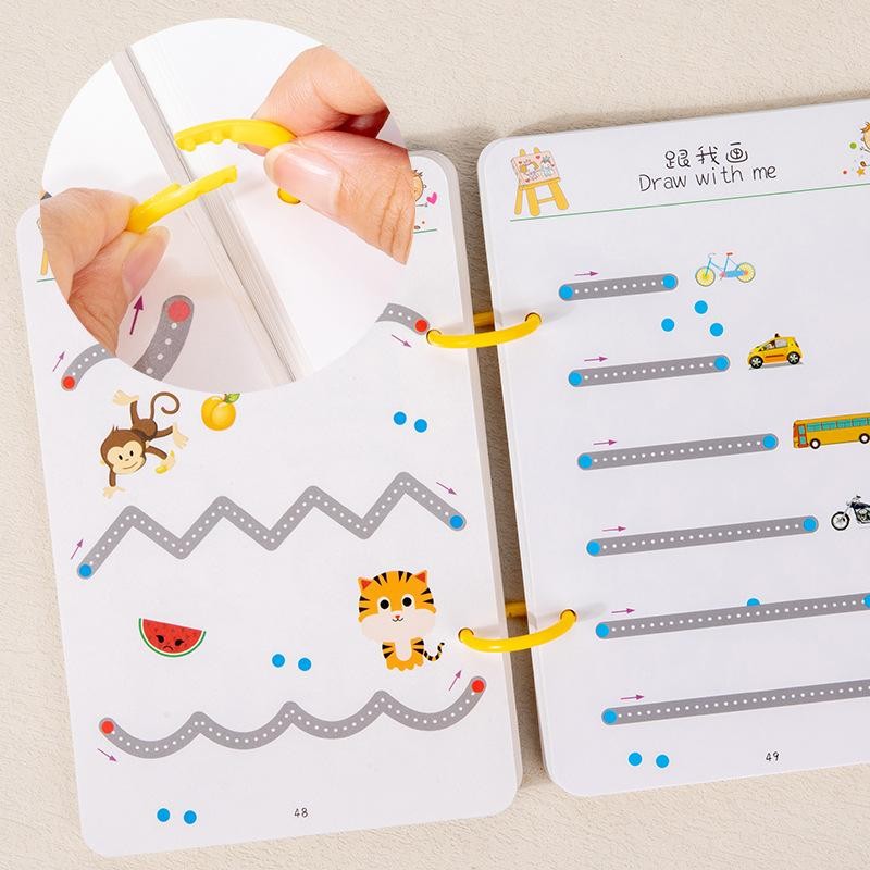 Magic Tracing Copybook Kids Pen Control Montessori Workbook