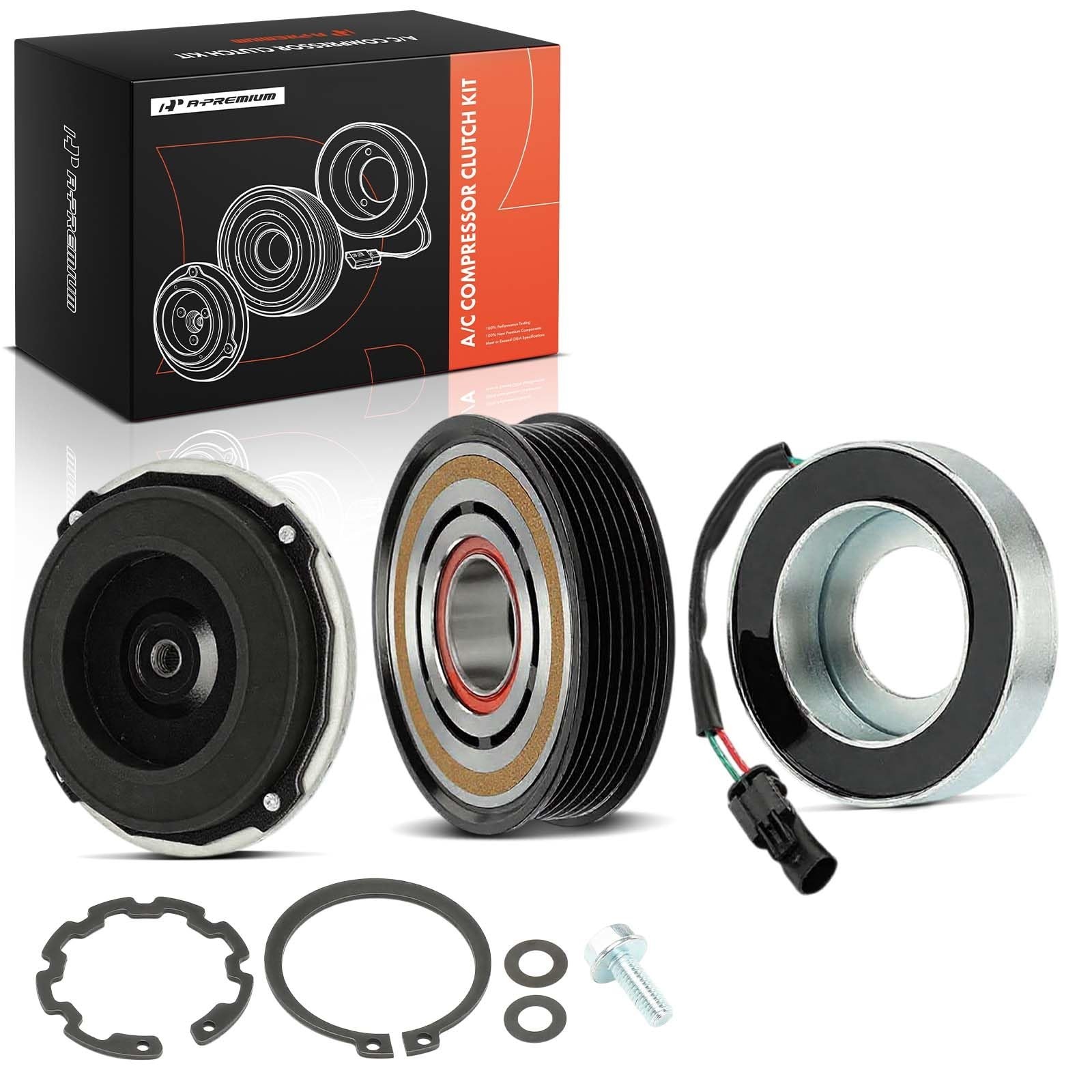 A-Premium Air Conditioner AC Compressor Clutch Kit Compatible with Chevrolet …