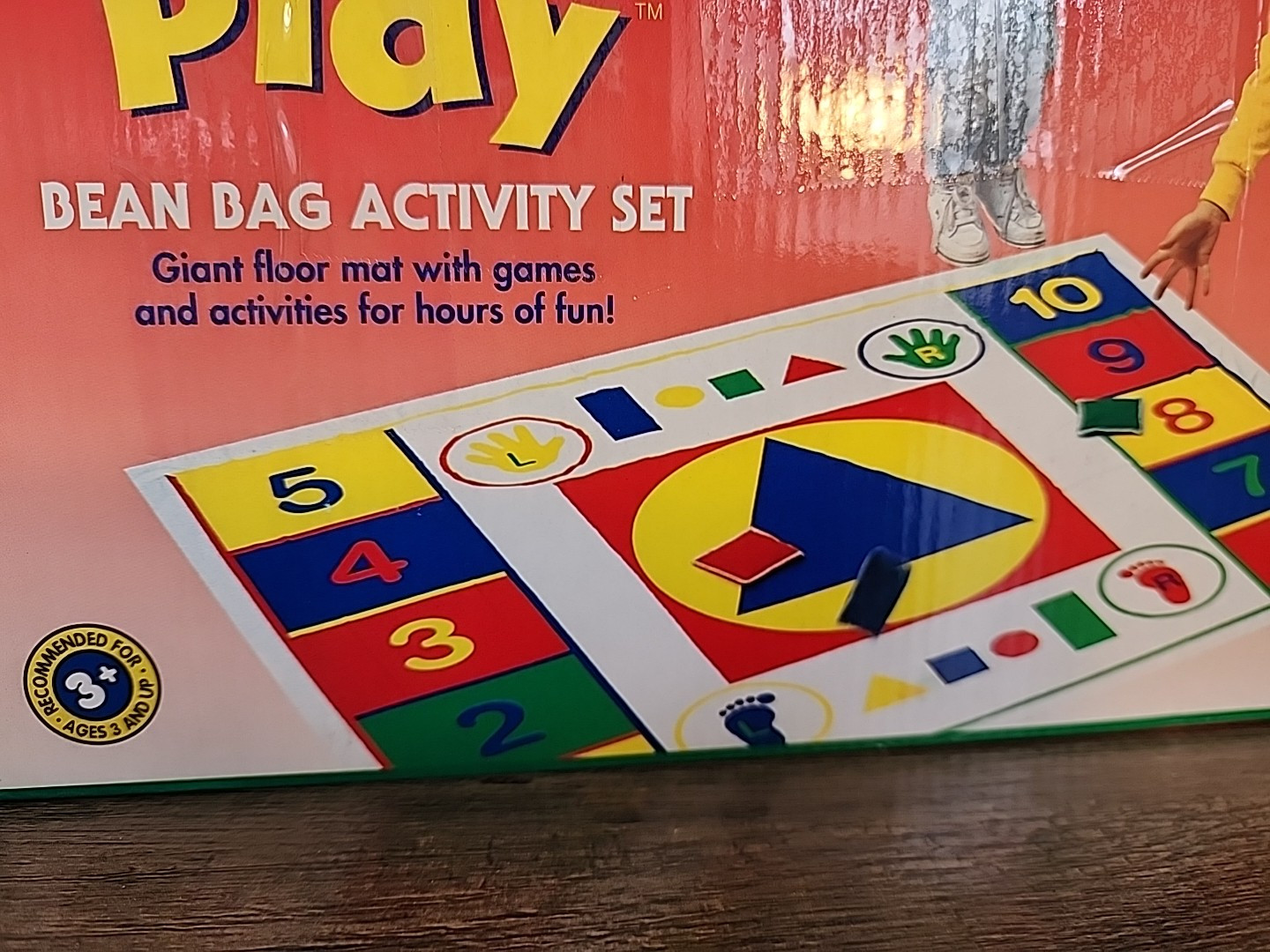 Learning Resources Numbers And Shapes Toss N Play Bean Bag Activity Set LER 544