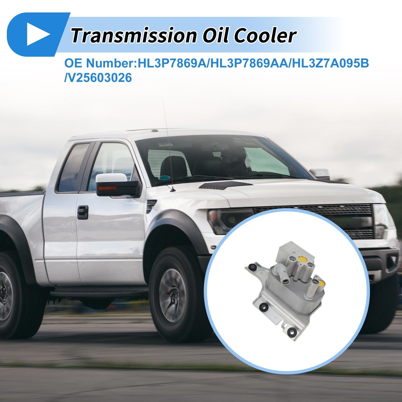 Engine Oil Cooler for Ford Expedition 2020-2020 V6 3.5L Transmission Oil Cool…