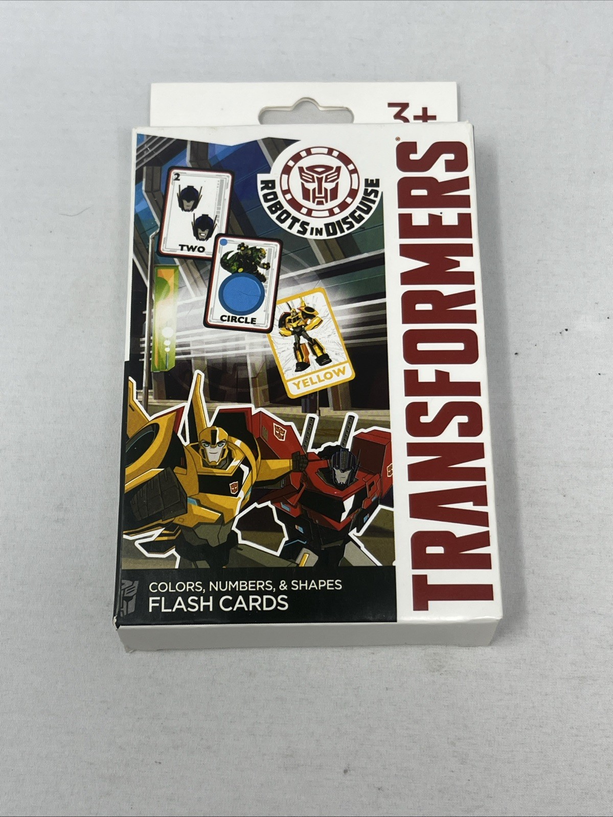 Transformers Flash Cards Add, Subtract, Colors, Numbers & Shapes CHOICE – 3 NEW!