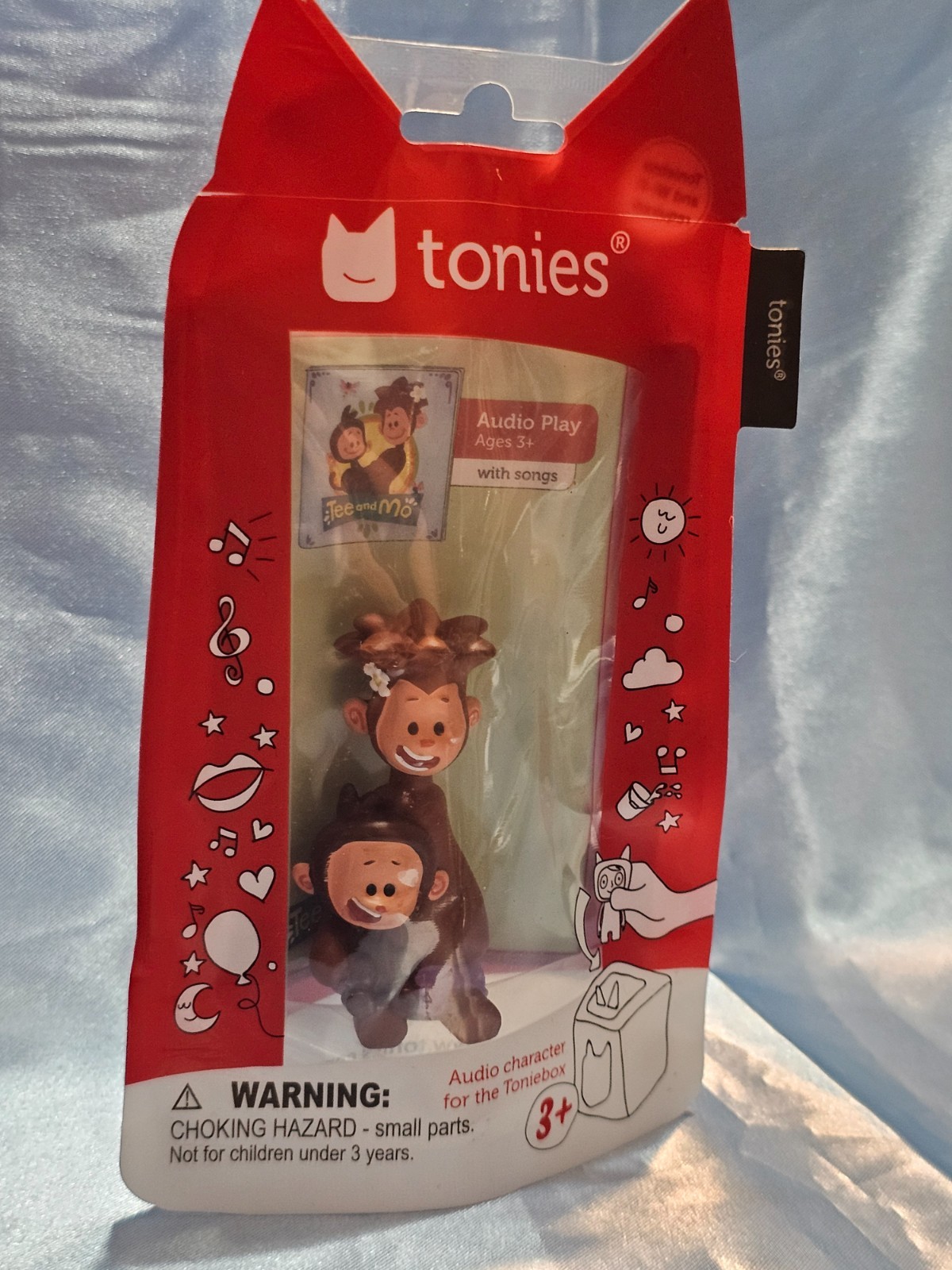 TONIES TEE AND MO AUDIO CHARACTER FOR THE TONIEBOX NEW IN PACKAGE