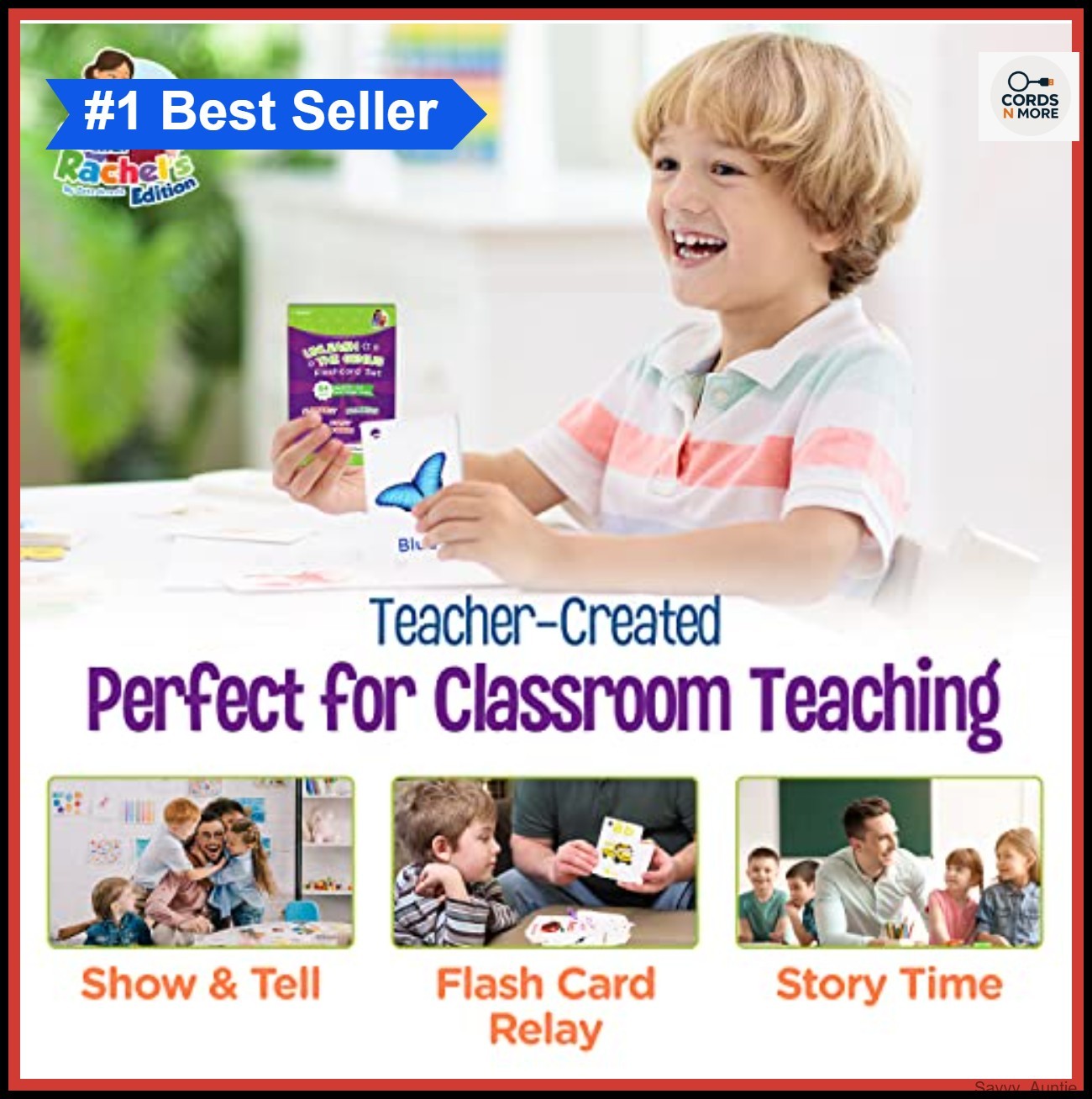 Flash Cards Set 184 Toddlers First Words Alphabet Colors Shapes Numbers
