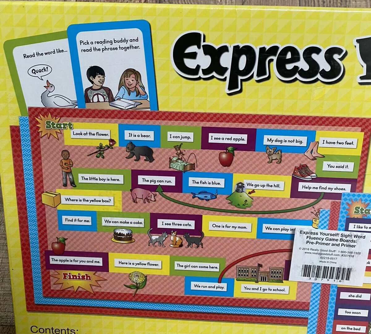 Really Good Stuff Express Yourself 6 Sight Word Games New In Box