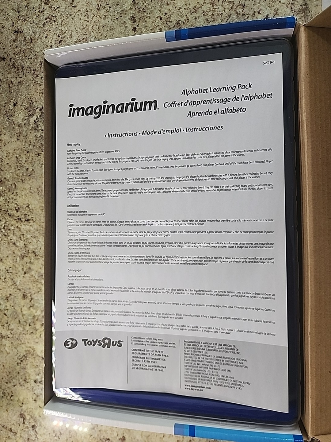 Imaginarium Discovery Alphabet Learning Pack 3+ Years of Age