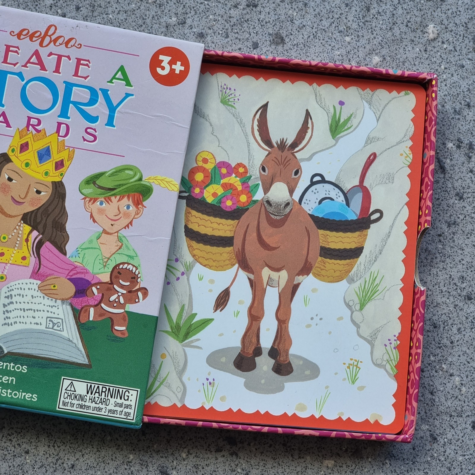 Eeboo Games for Toddlers – Create A Story Cards, Fairytale Mix-Up