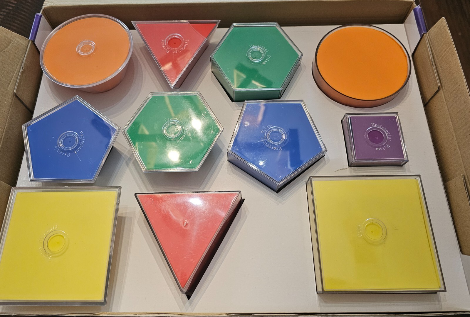 EAI GeoModel Folding Shapes and Cuisenaire Power Solids