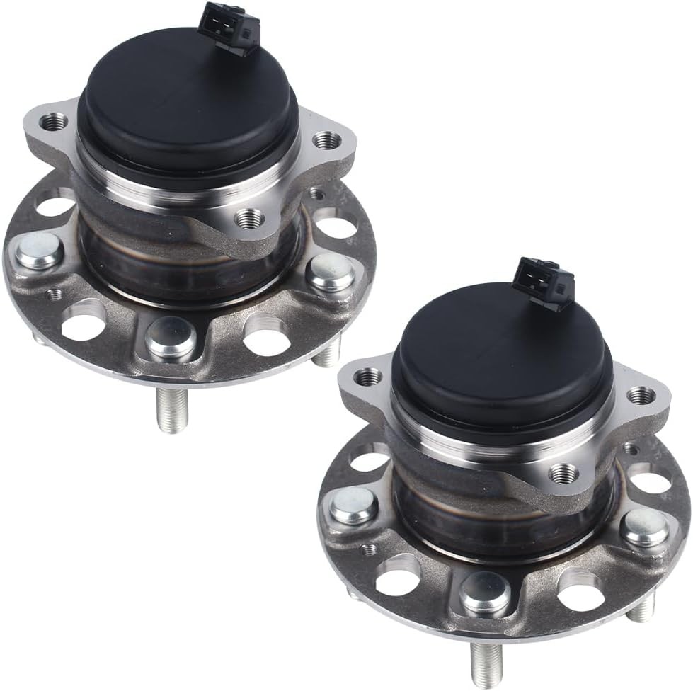 Autoround Pair 512553 Rear Wheel Bearing and Hub Assembly Compatible with