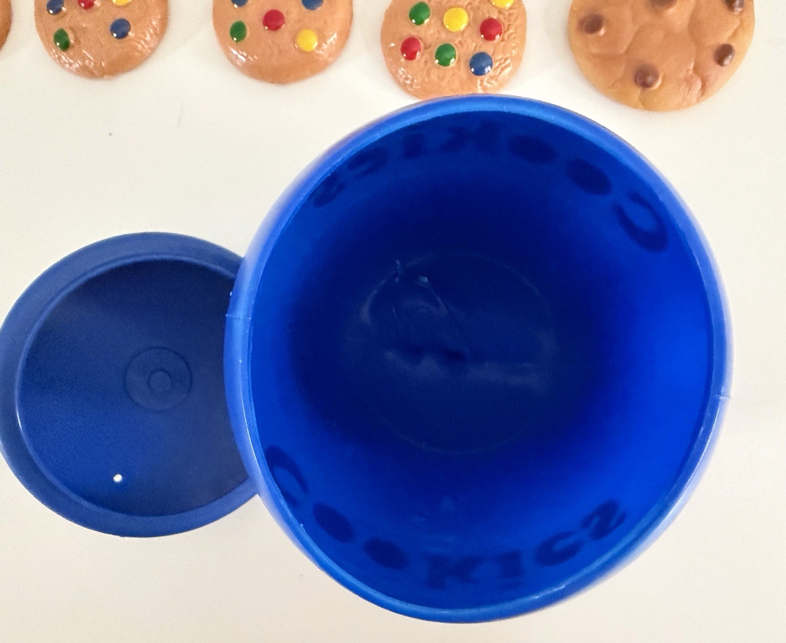 Learning Resources Counting Cookie Jar & 1-9 Cookies Rare Play Food Vintage