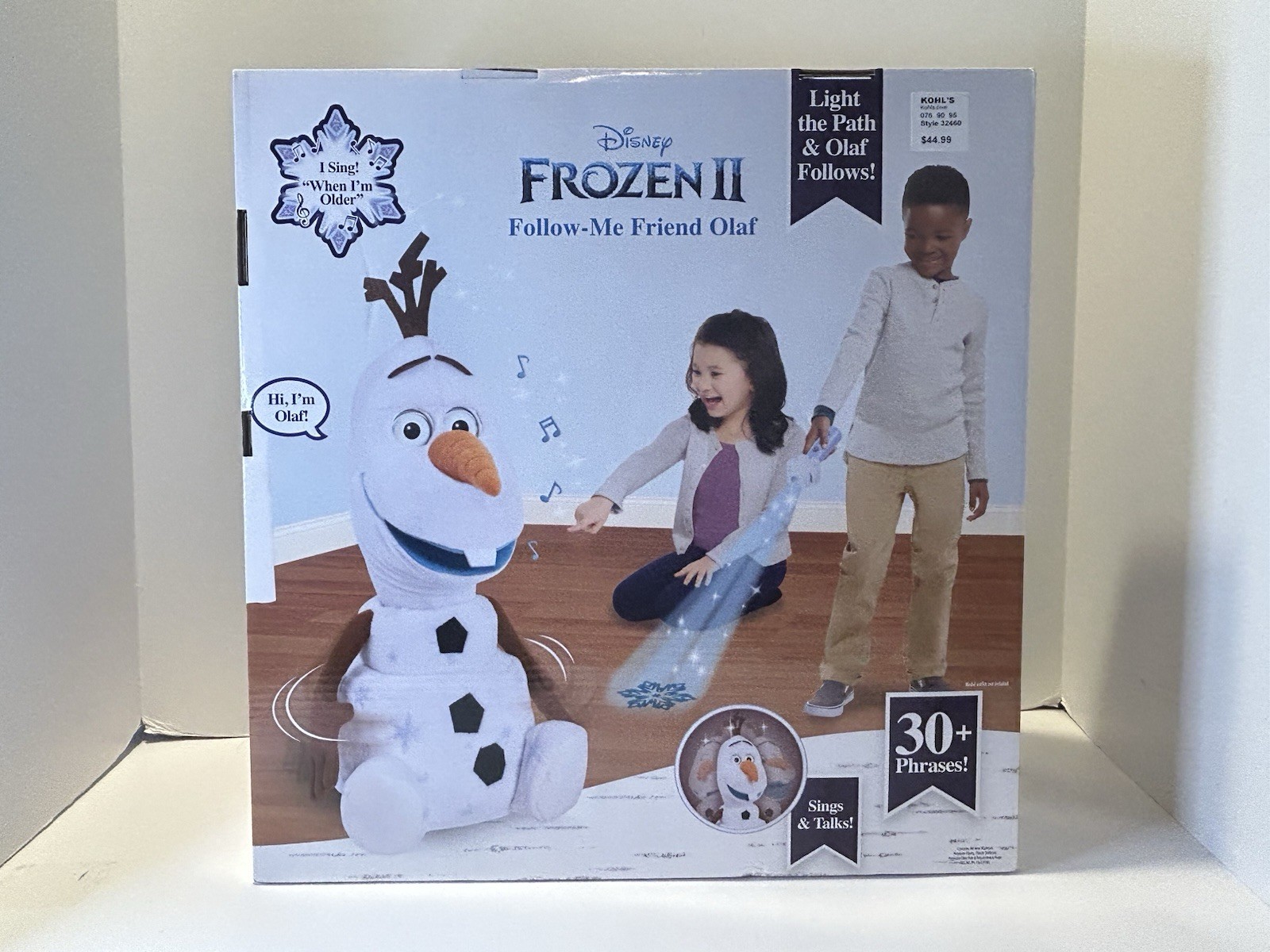 Disney Frozen 2 Follow Me Friend Olaf Sings Talks Head Moves – NRFB NIB RARE HTF
