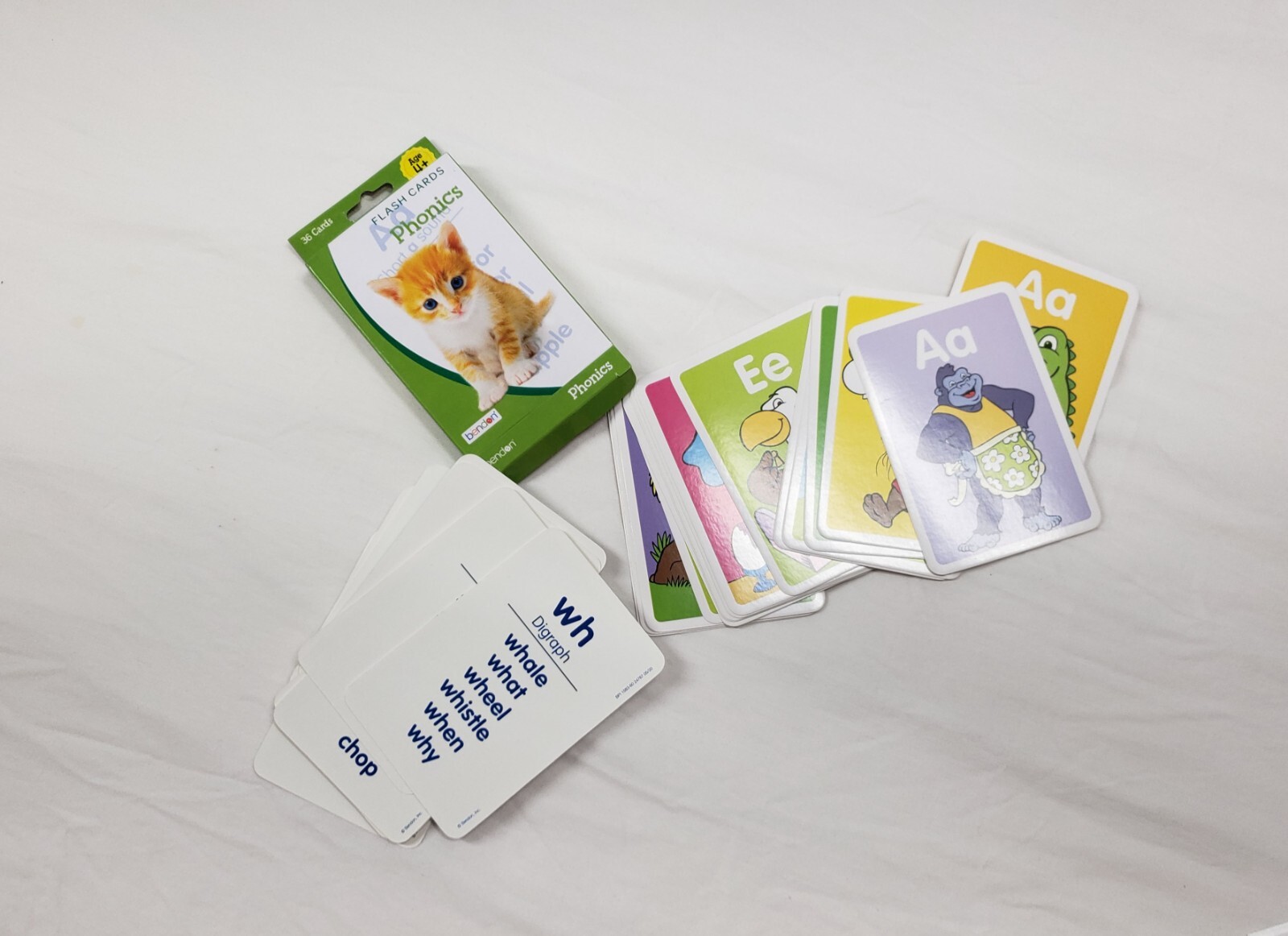 Ages 4+ Bendon Educational Flash Cards Multiplication Phonics Sight Words 3 Pks
