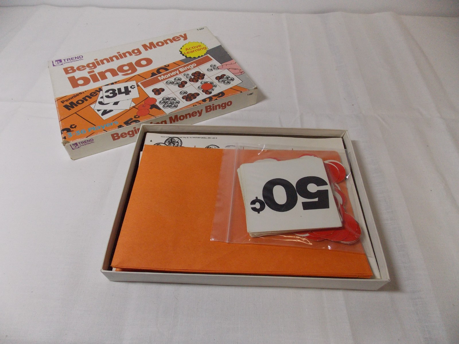 Vintage Money Bingo Game – COMPLETE – Trend – 1977 – T-097