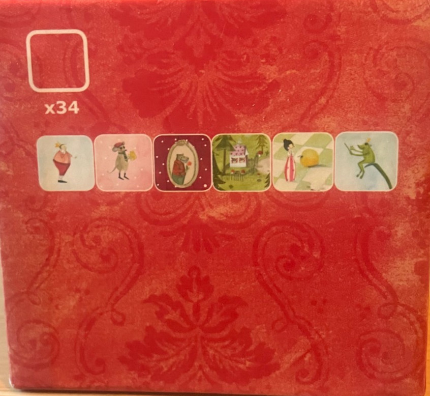IKEA KVACK Memory Matching Card Game Frog Princess Wolf Fairy Tales