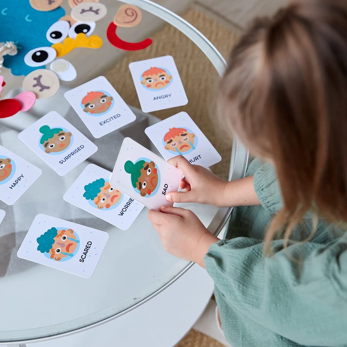Social Emotional Games for & Toddlers – Make Faces to Describe Feelings & Emo…