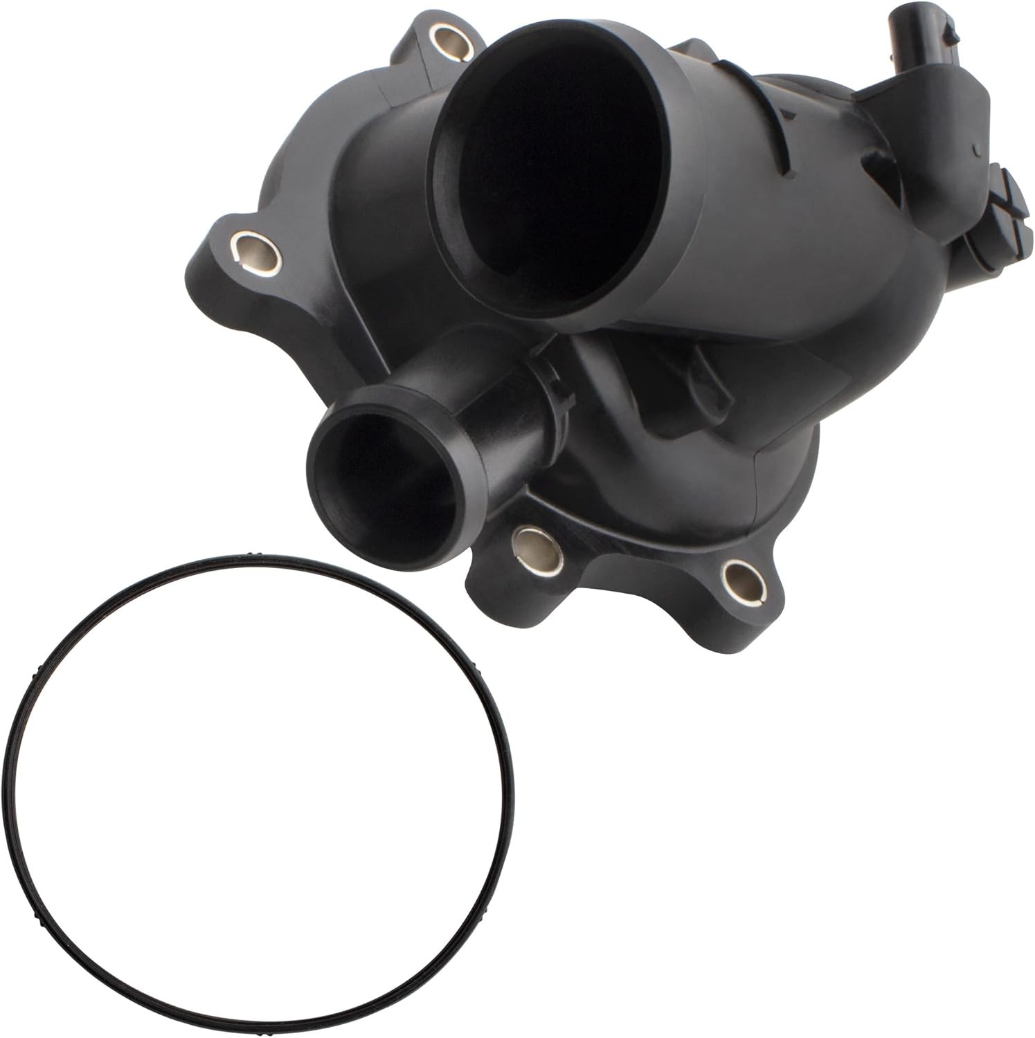 BOXI 902-5873 Engine Coolant Thermostat Housing Assembly Fits for Audi A8