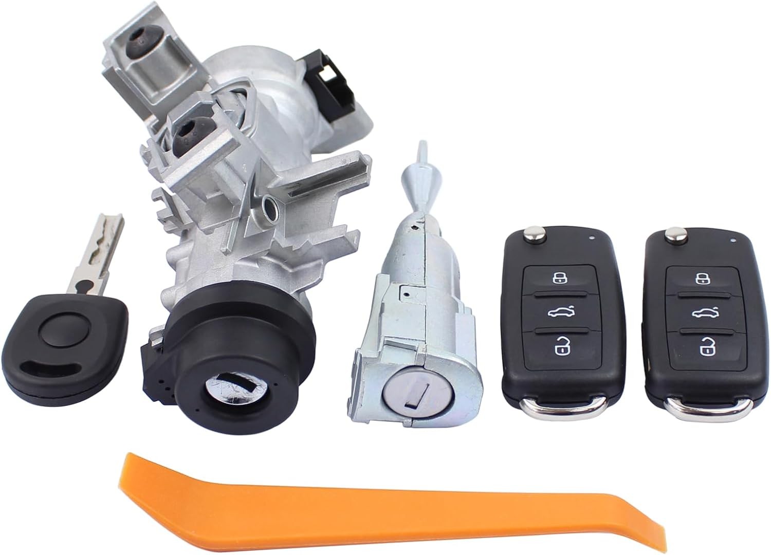 Ignition Switch Door Lock Cylinders for VW Tiguan 2012-2017 Passat 2012-2019