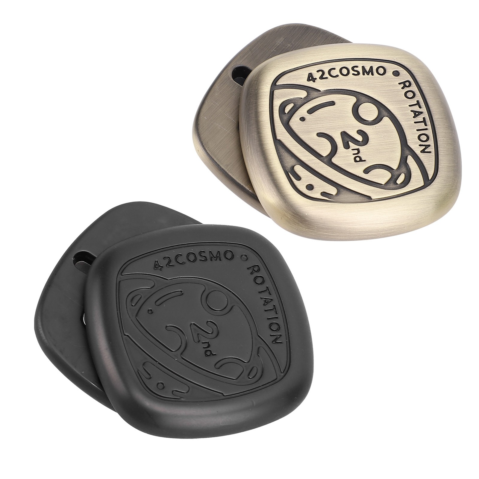Fingertip Slider Four Way Rotating Push Card Metal Magnetic Fingertip Slider