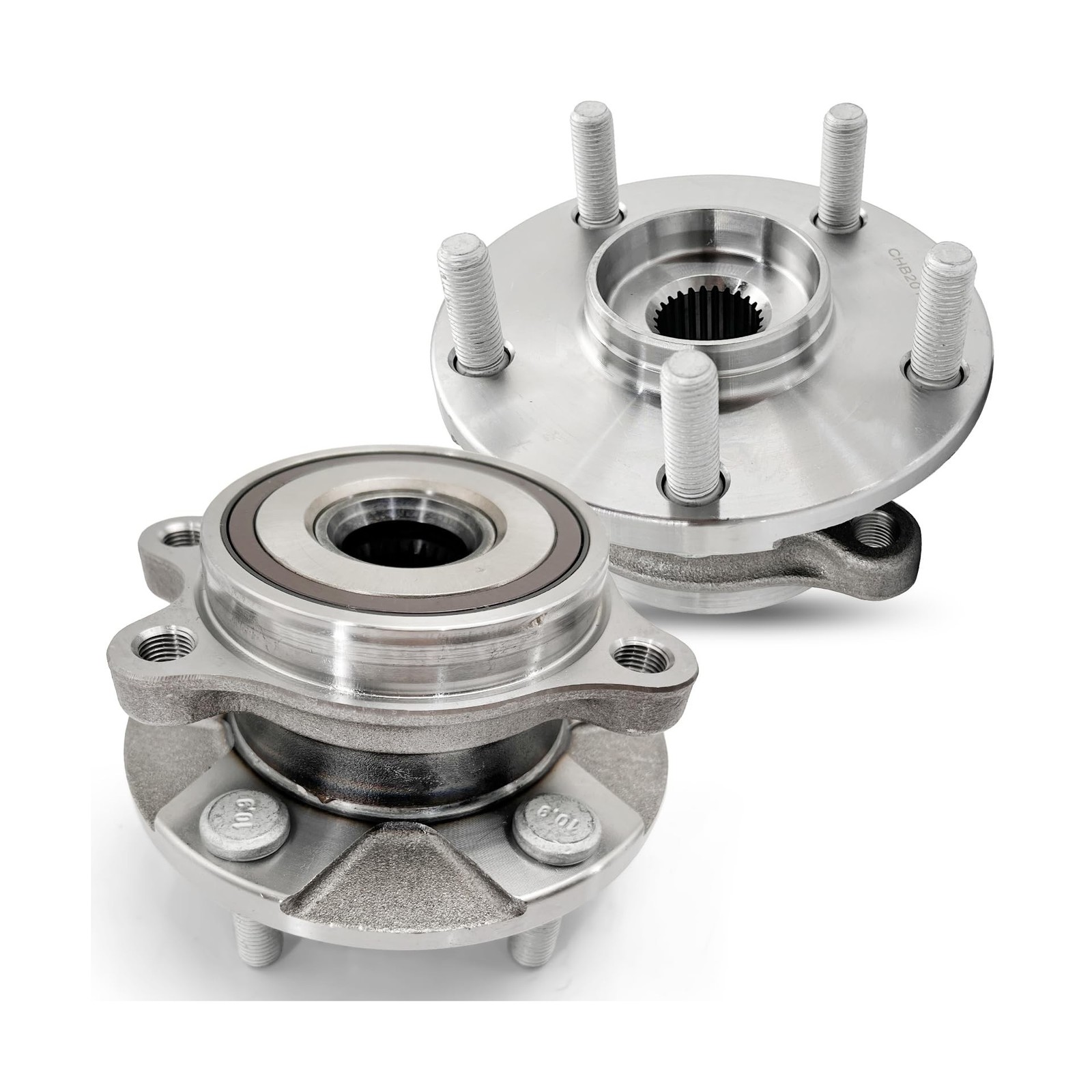 Pair 513257 Front Wheel Bearing Hub Assembly Compatible with Toyota RAV4 2006…