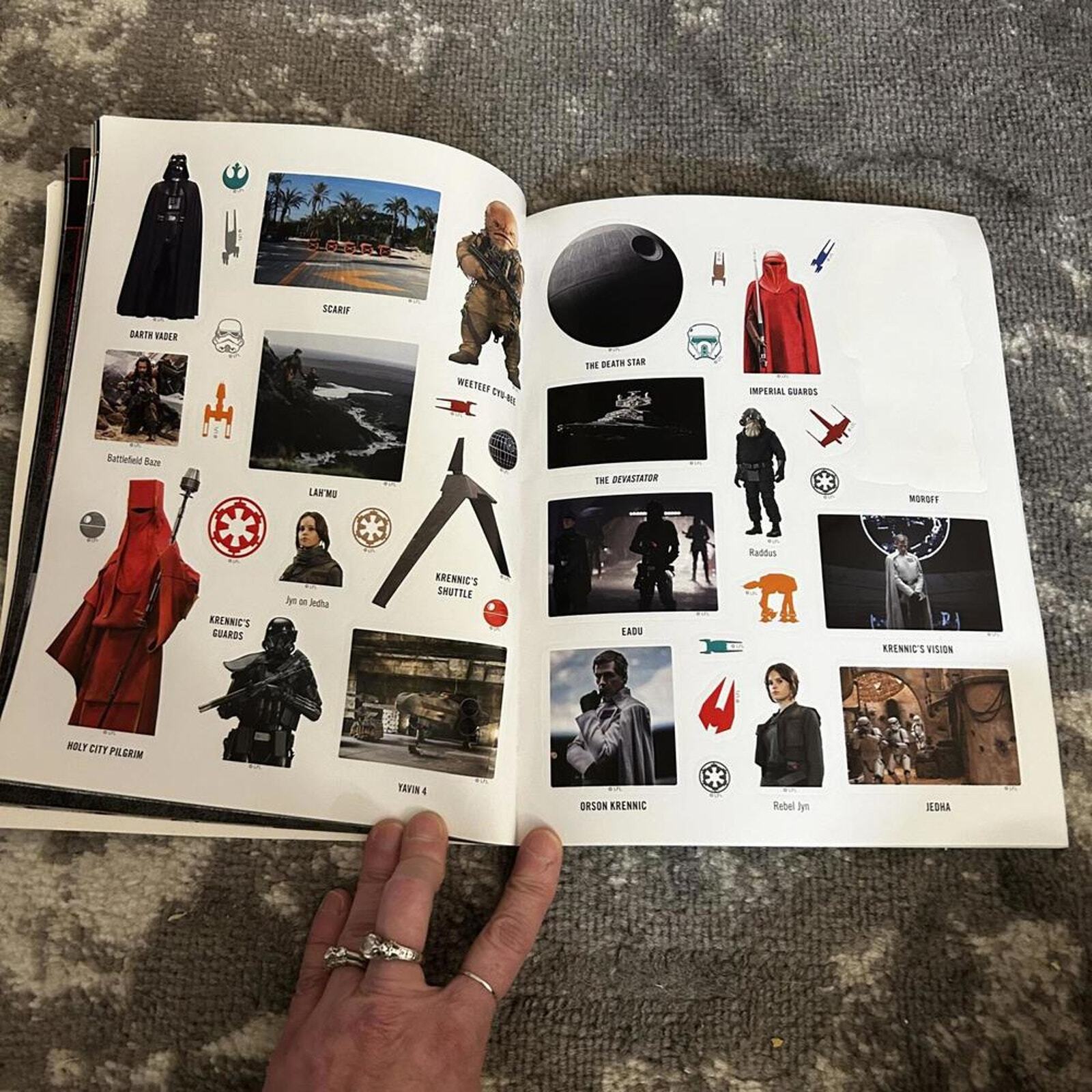 Star Wars Rouge One The Ultimate Sticker Book (NEW)