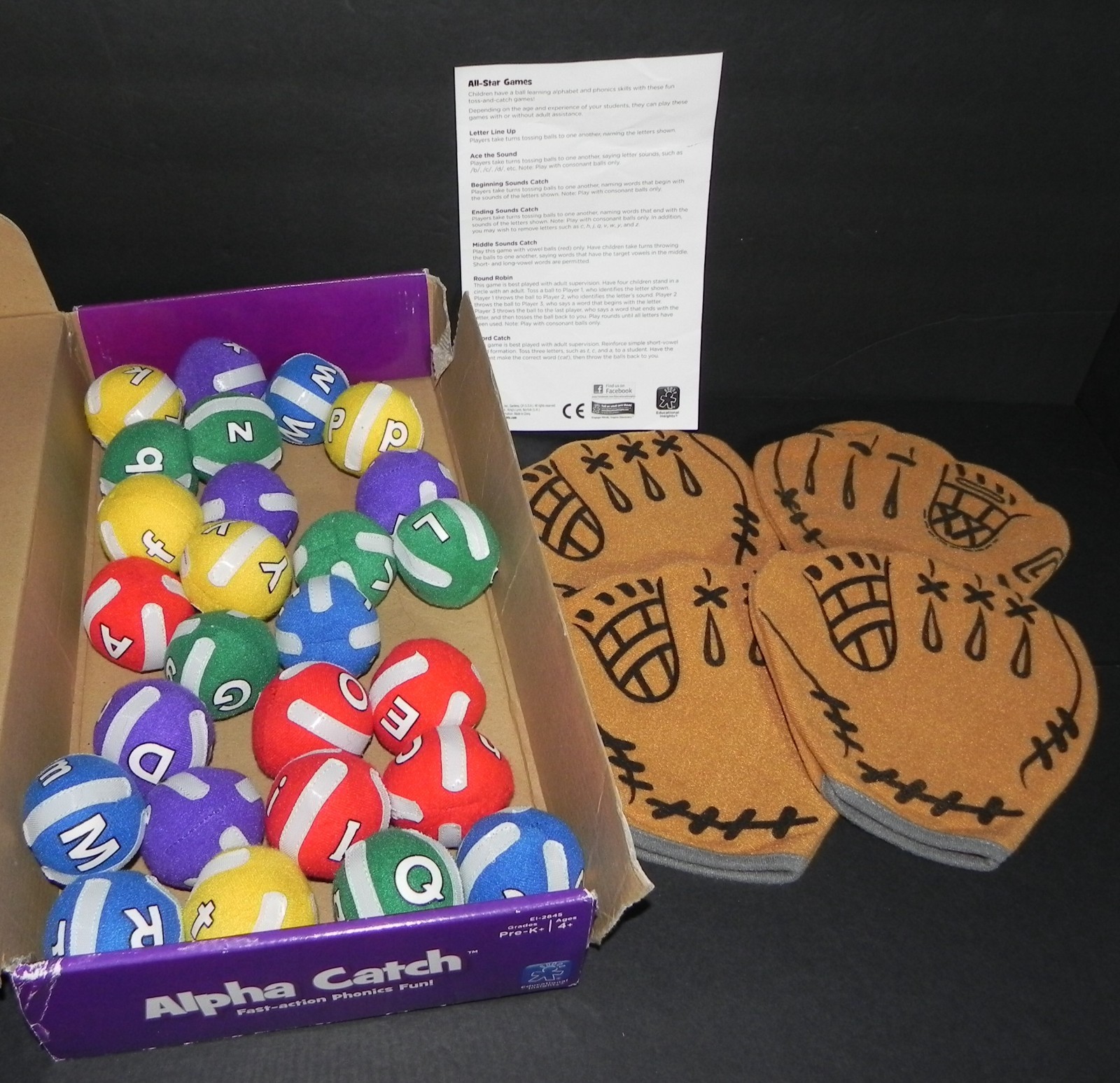 Alpha Catch Phonics Game by Educational Insights Complete
