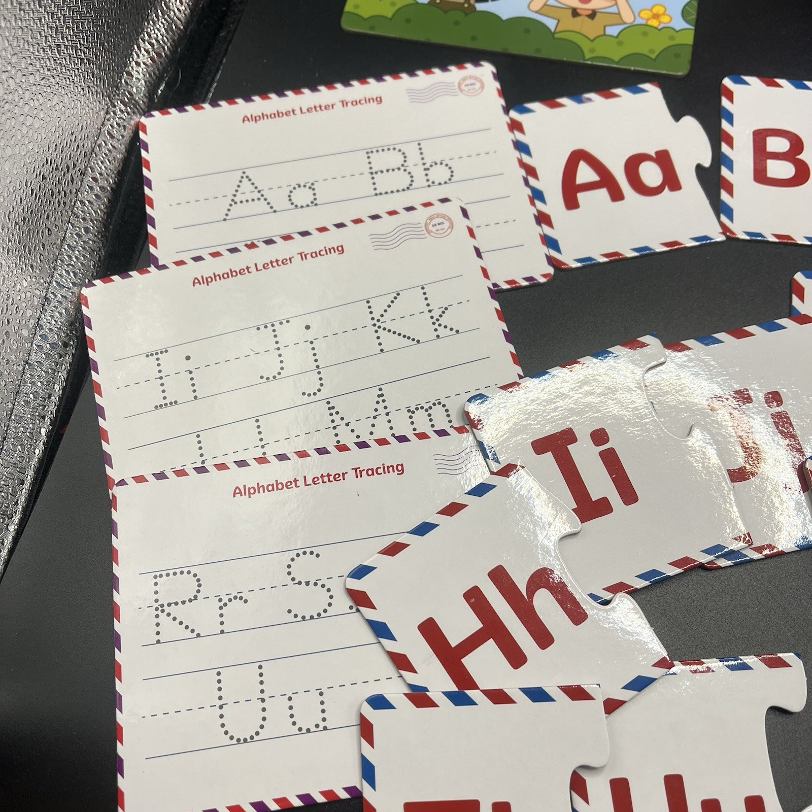 Learning Resources Alphabet Mailbox ABC Letter Puzzles Tracing Writing Preschool