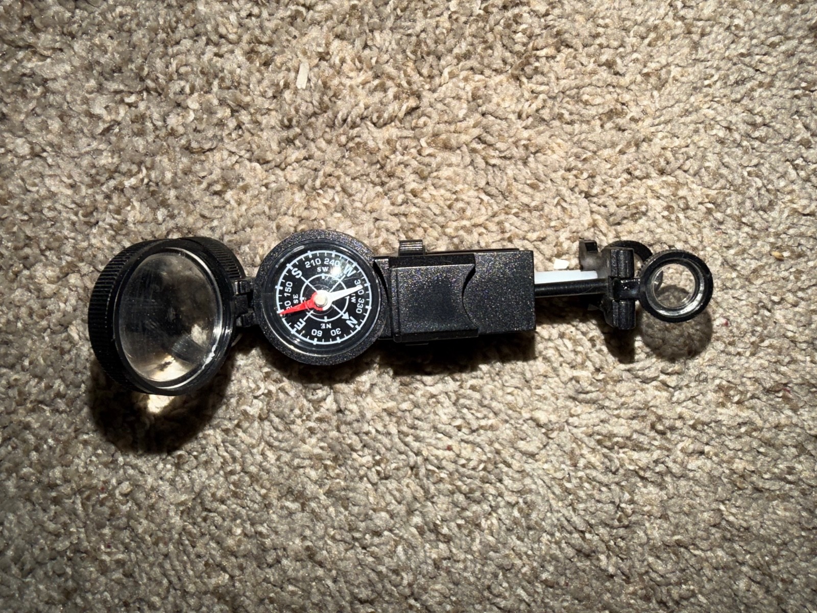 toy gadget tool mirror magnify compass E7