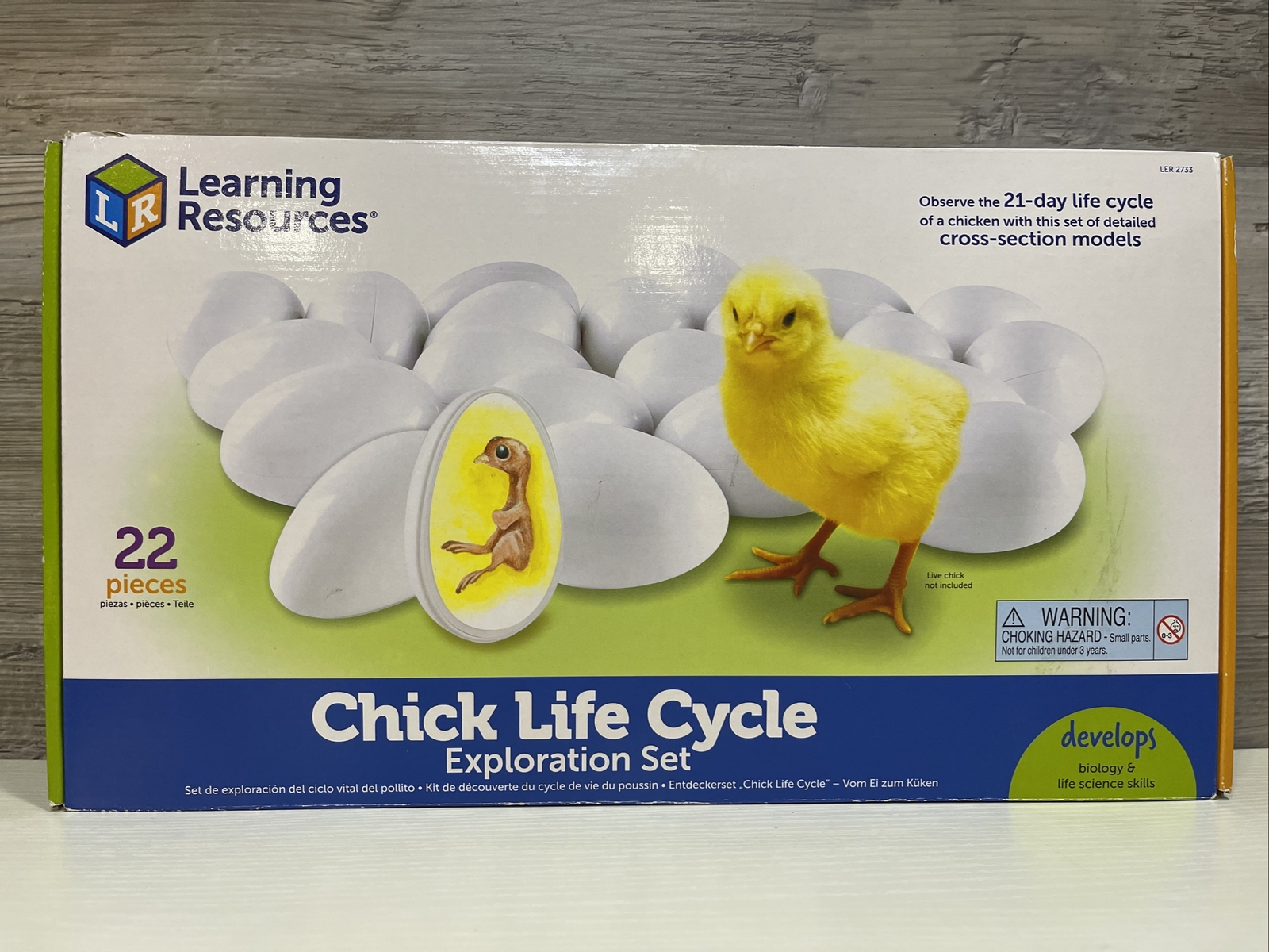 Chick Life Cycle Exploration Set Learning Resources 2733 – *Missing Chick*