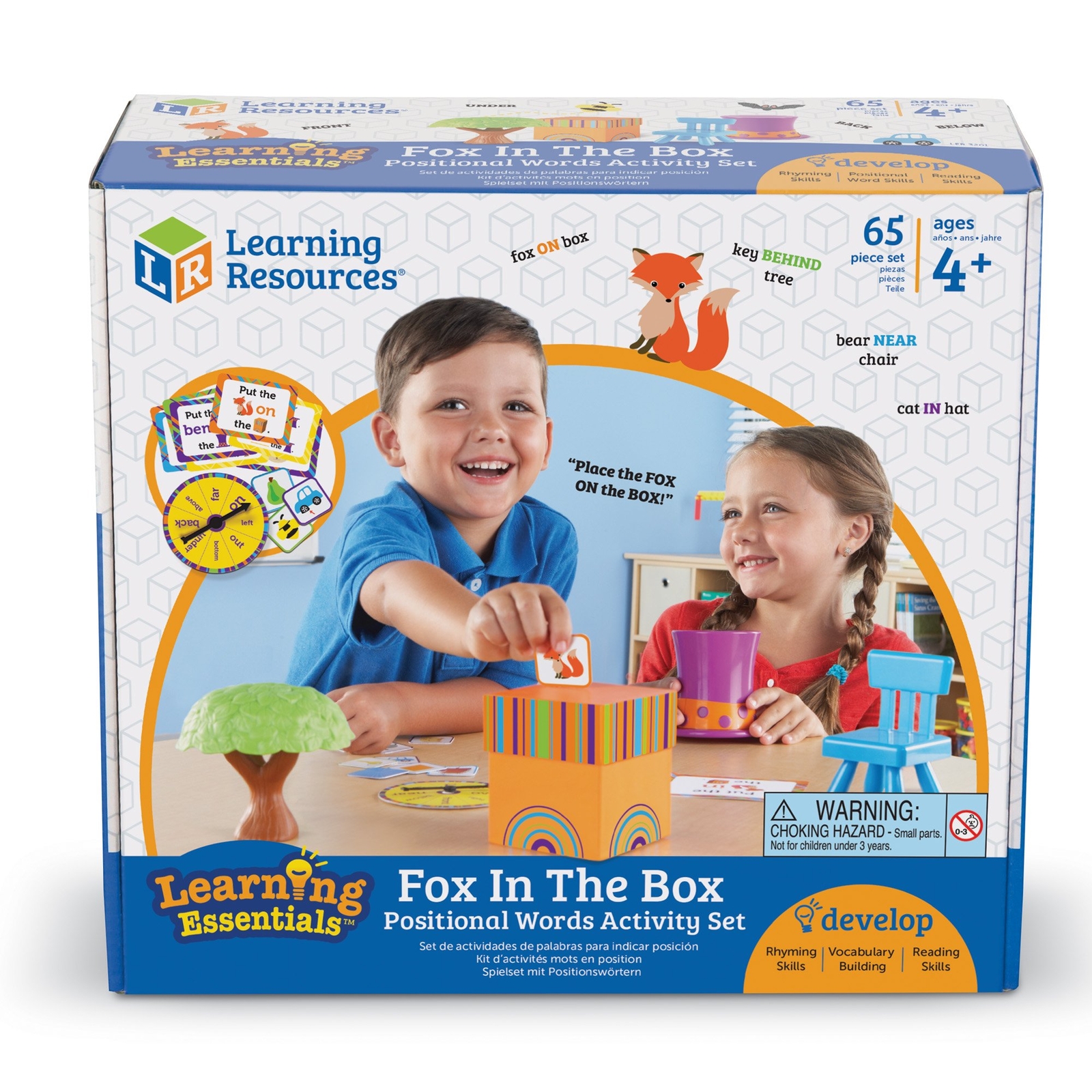 Rhyming Vocabulary Game for Kids Develops Fine Motor Skills and Directions