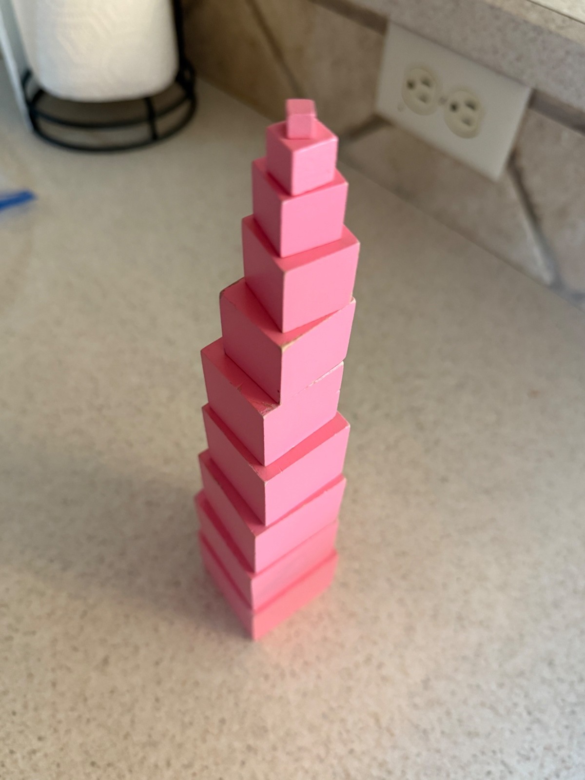 Montessori Pink Tower