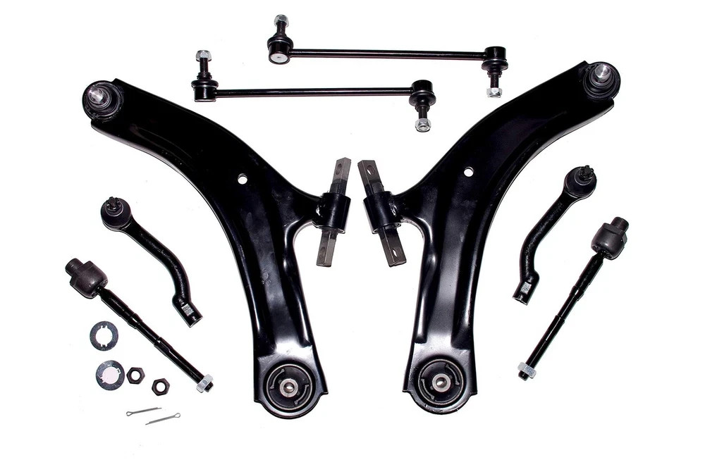8pc Front Lower Control Arms – Suspension Kit for Nissan Rogue 2008-2013 & Se…