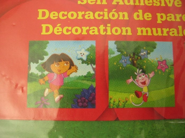 VTG Dora Explorer Scene Setters Friends Add On Lot Diego & Wall Impressions NOS