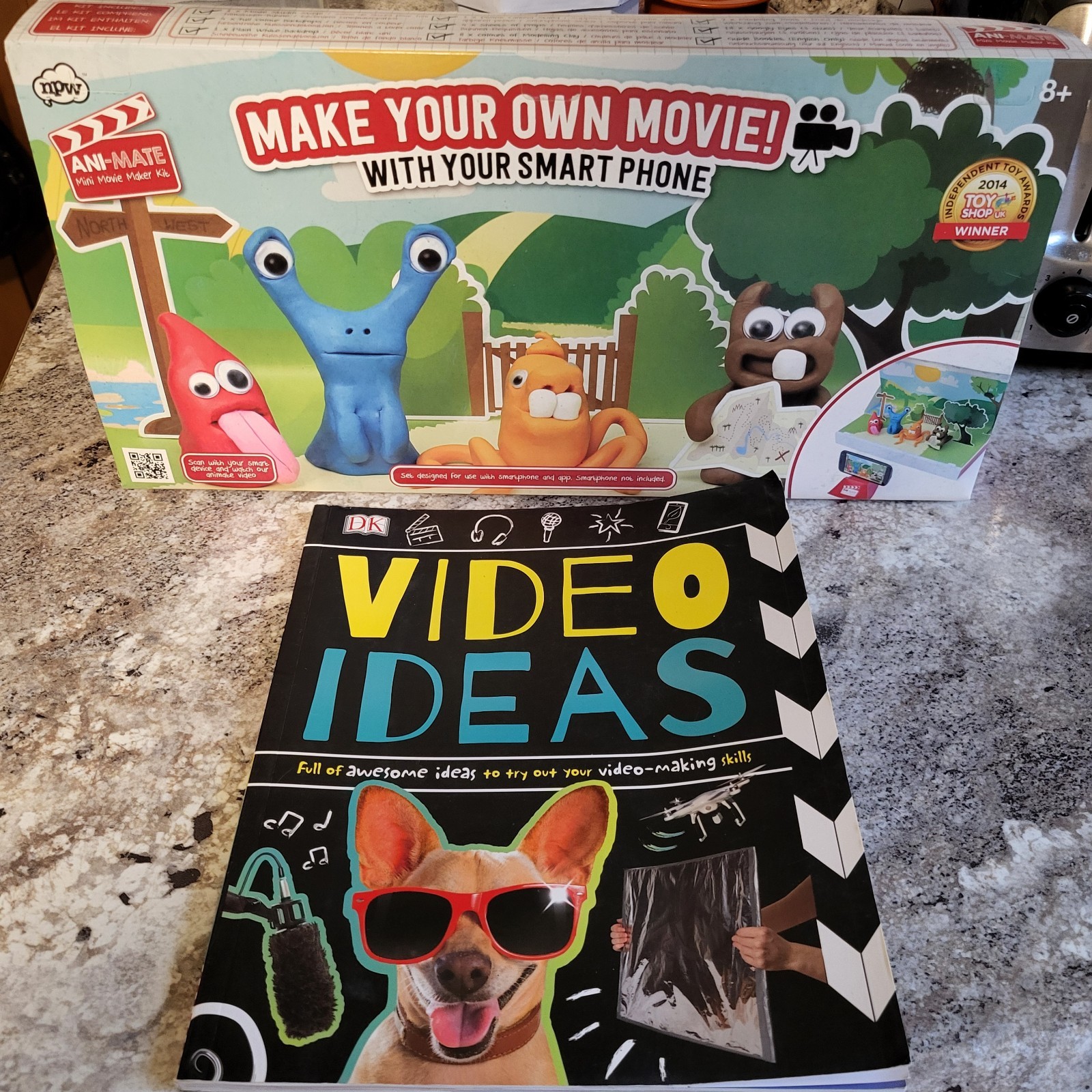 Animation Mini Movie Maker Kit Ages 8+ Plus Video Ideas Book Winner Of Awards