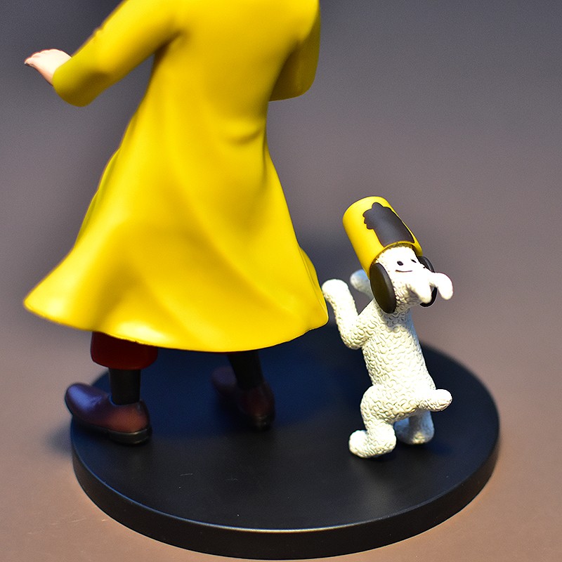The Adventures of tin: Snowy Assembled Scene Figure Model Ornament – Gift