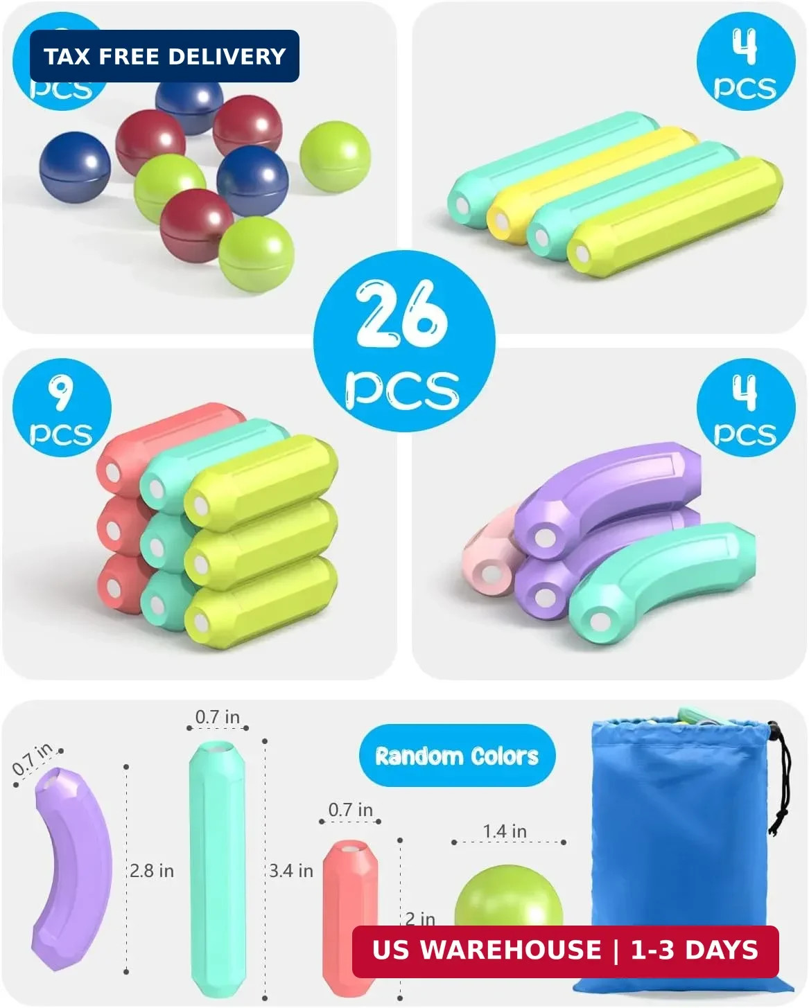 Magnet Toys Magnetic Building Blocks,STEM Starter Toys for Kids Age 3-5Preschool